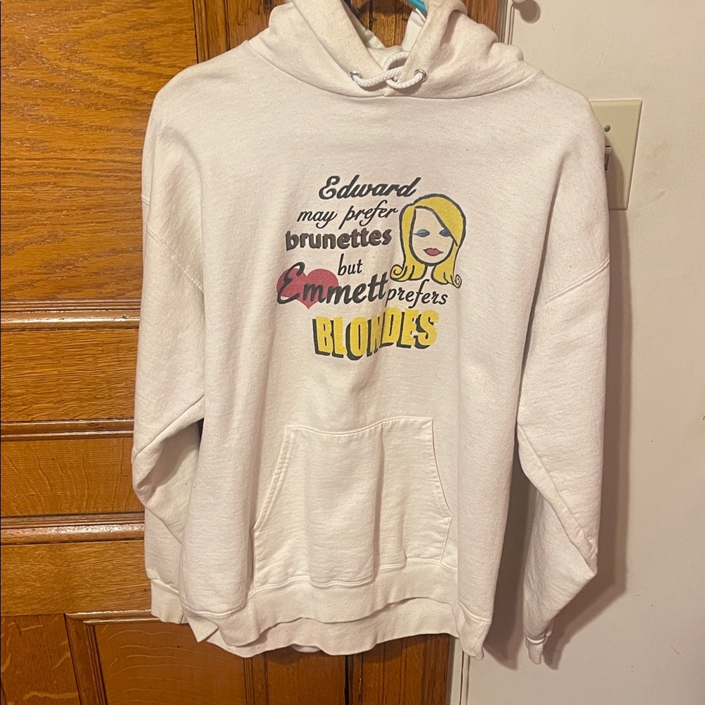 Women’s Twilight White Graphic Hoodie